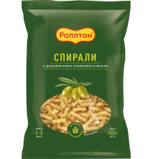 Роллтон Макароны с оливковым маслом 400г х 14 спирали