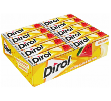 Жевательная резинка Dirol, Арбузно-дынный коктейль