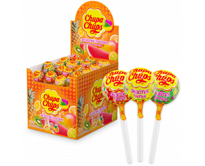 Карамель Chupa Chups Экзотик-Тропик, 12г