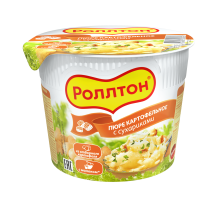 Картофельное пюре Роллтон с сухариками, 40г