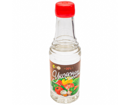 Сибирский уксус Уксусная кислота 70% ст/б, 160г