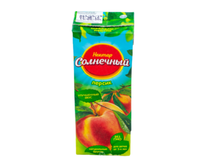 Нектар Солнечный Персик, 0,2л