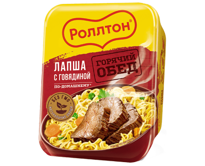 Лапша Роллтон, говядина, 90г