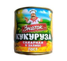 Кукуруза Знаток в заливе, 425г