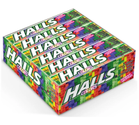 Карамель леденцовая Halls Colors «Ассорти», шоубокс