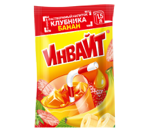 Напиток растворимый Invite Клубника-Банан, 12г
