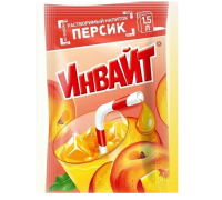 Напиток растворимый Invite Персик, 12г