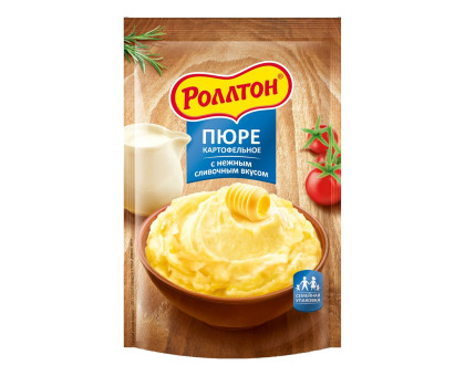 Картофельное пюре Роллтон, сливки,  НОВИНКА 240г 