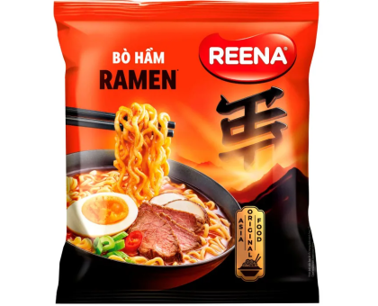 REENA Рамен с острой томленой говядиной, 115г