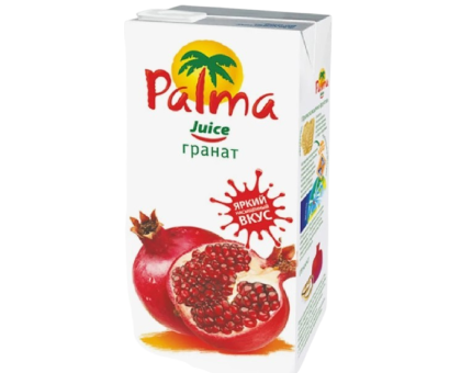 Напиток сокосодержащий Palma «Гранат», 0,95 л × 12 шт.