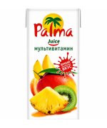 Нектар Palma «Мультивитамин», 0,2 л × 18 шт.