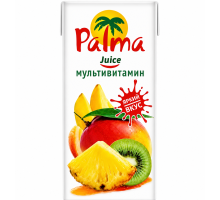 Нектар Palma «Мультивитамин», 0,2 л × 18 шт.