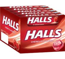 Halls Карамель леденцовая Вишня