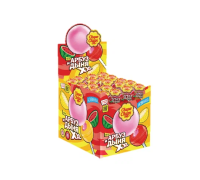 Карамель Chupa Chups Арбуз и дыня шоубокс, 29г