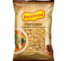 Роллтон Макароны ракушки, 400г