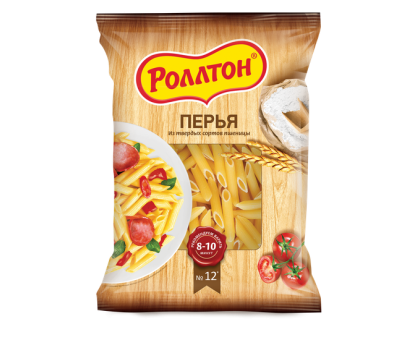 Макароны Роллтон Перья , 400 г