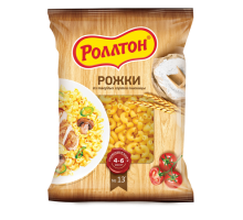 Макароны Роллтон Рожки , 400 г