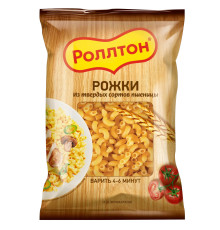 Макароны Роллтон Рожки , 400 г