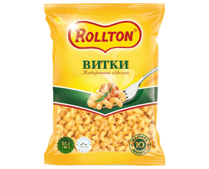 Макароны Роллтон Витки, 400 г