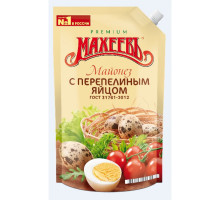 Махеевъ Майонез С перепелиным яйцом, 770мл