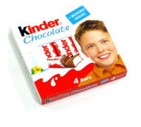 Шоколад Kinder, 50г (4шт) 