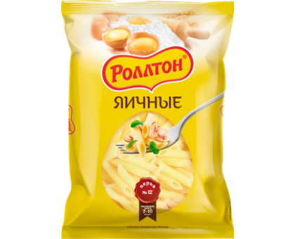 Макароны Роллтон Яичные, Перья, 400 г