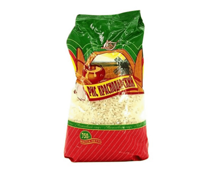 Рис Краснодар круглозерный Вишневый сад, 750г