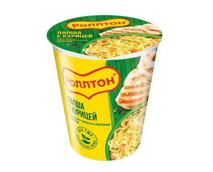 Лапша Роллтон, курица, 70г