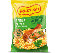 Лапша Роллтон, курица, 85г