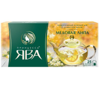 Чай зеленый Принцесса Ява Медовая липа, 25*2г.