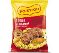 Лапша Роллтон, говядина, 85г