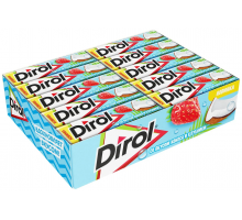 Жевательная резинка Dirol, Клубника и кокос