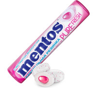 Жевательная резинка Mentos Pure fresh, Тутти-Фрутти, 15,5г