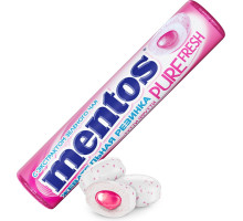Жевательная резинка Mentos Pure fresh, Тутти-Фрутти, 15,5г