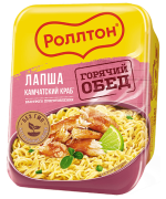 Лапша Роллтон, камчатский краб, 90г