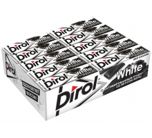 Жевательная резинка Dirol White, Уголь Мята