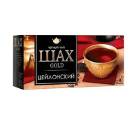 Чай черный Шах Gold Цейлонский, 25*2г