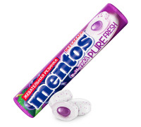 Жевательная резинка Mentos Pure fresh, Виноград, 15,5г