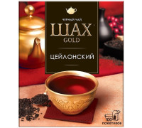 Чай черный Шах Gold Цейлонский , 100*2г.