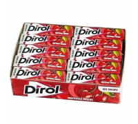 Жевательная резинка Dirol, Морозная вишня