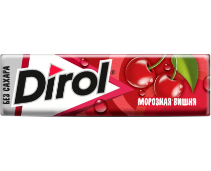 Жевательная резинка Dirol, Морозная вишня