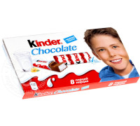 Шоколад Kinder, 100г (8шт) 