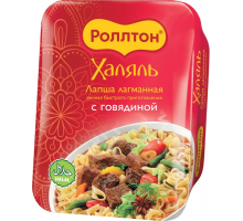 Лапша быстрого приготовления «Роллтон» «Лагман с говядиной», халяль, 90 г