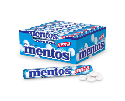 Жевательное драже Mentos Мята, 37г