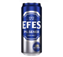 Пиво Efes Pilsner светлое, 0,45л/ Уфа2