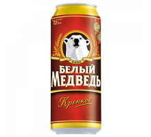 Пиво Белый медведь крепкое, 0,45л / Новосибирск 