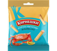Сухарики Кириешки пшеничные со вкусом краба, 40г