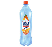 ASU вода без газа, Персик, 1л