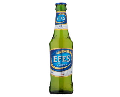 Пиво Efes Pilsner светлое, 0,45л /Калуга
