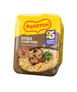 Лапша Роллтон с белыми грибами по-домашнему, 90г 
